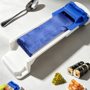 Manual Egg Roll Press Pan with Heat-Resistant Handle