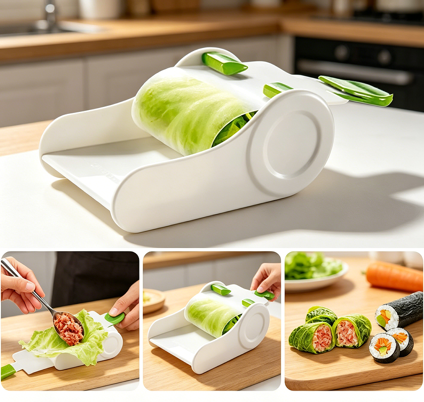 Non-Stick Egg Roll Pan for Stovetop Cooking